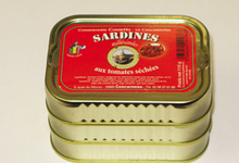 Sardines millésimées aux tomates séchées