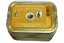 Filets de sardines marinés au cidre