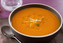 Veloute De Potiron A La Vichy Celestins Et Au Gingembre Frais