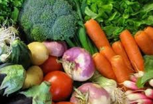  Panier de légumes bio