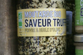 Moutarde Bio saveur truffe, poivre et huile d'olive 