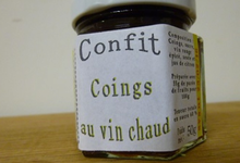 Confit - Coings au vin chaud