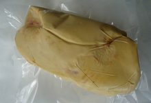 Foie gras de canard cru