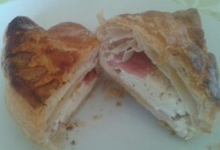 Chausson chèvre jambon