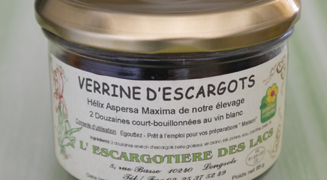 Verrine D'escargots Court Bouillonnes