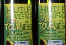 Huile vierge de tournesol de la ferme d'Hotte