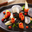 Crottin de Chèvre Cendré Rians, marmelade de courge à la muscade, cœur d’endive acidulée