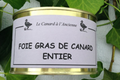 Foie gras de canard entier, Ferme de Larcher