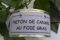 Friton aux foie gras de canard, Ferme de Larcher