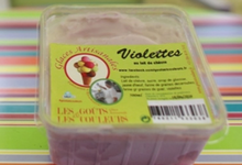 Glace Violette de Toulouse au lait de chèvre, Les Goûts et le Couleurs
