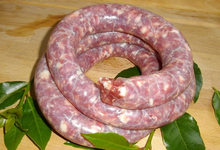 Saucisse de « Toulouse » porc noir Gascon