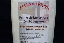 Farine de blé tendre Type 80 (semi-complète)