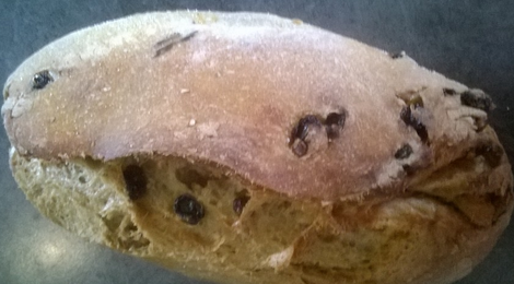 Pain BIO Bis aux noix et raisins 