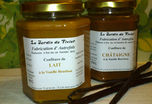 confiture de chataigne à la vanille bourbon
