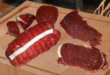 Colis " je cuisine", viande à griller, steak haché et bourguignon
