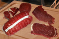 Colis " je cuisine", viande à griller, steak haché et bourguignon