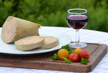 Cou farci au foie gras