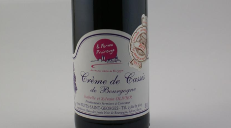 Crème de cassis de Bourgogne