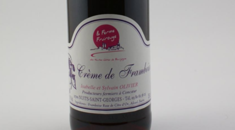 Crème de framboise de Bourgogne