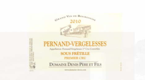 Domaine Denis - PERNAND-VERGELESSES BLANC 1 ER CRU "SOUS FRETILLE"
