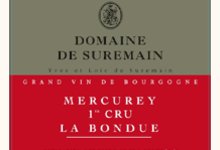 domaine de Suremain - MERCUREY 1er CRU La BONDUE