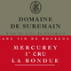 domaine de Suremain - MERCUREY 1er CRU La BONDUE