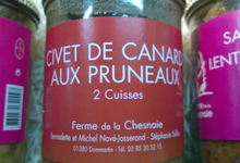 Civet De Canard Aux Pruneaux