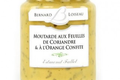 moutarde Aux feuilles de coriandre & à l'orange confite