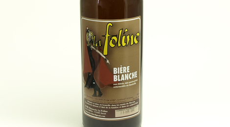 Bière Blanche artisanale Bio La Foline
