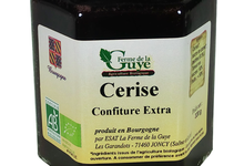 Confiture artisanale bio de Cerise