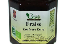 Confiture artisanale bio de Fraise