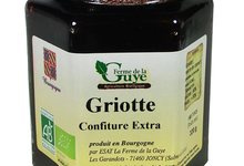Confiture artisanale bio de Griotte