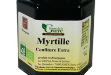 Confiture artisanale bio de Myrtille