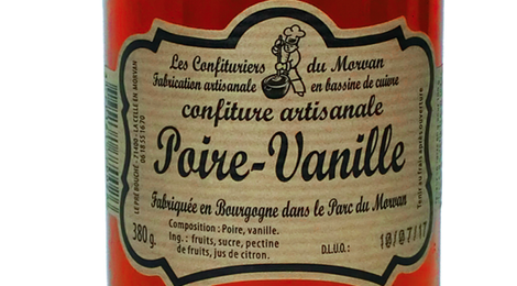 Confiture Poire-Vanille