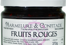 Confiture de fruits rouges