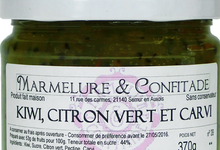 Confiture de kiwi, citron vert et carvi