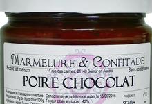 Confiture de poire et chocolat
