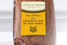 Pain d'épices aux graines et son de moutarde E. Fallot
