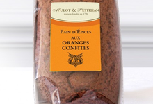 Pain d’épices aux oranges confites 