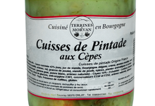 Cuisse de pintade aux cèpes
