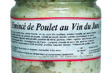 Emincé de Poulet au Vin du Jura