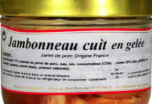 Jambonneau cuit en gelée