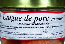 Langue de porc en gelée 