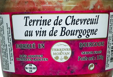 Terrine de chevreuil au vin de Bourgogne