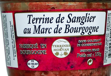 Terrine de sanglier au Marc de Bourgogne