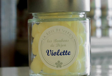 les bonbons de Dijon : violette