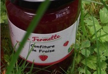Confiture de fraise de La Fermette