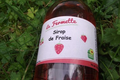 Sirop de fraise de La Fermette