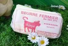 Beurre fermier au sel de Guérande - Ferme de Champel