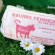 Beurre fermier au sel de Guérande - Ferme de Champel